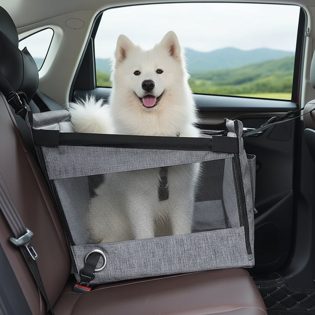 Siège auto pour chien 20kg | Snoopy